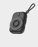 MOXEDO | Snap-On 8000 mAh 15W Wireless Charging Powerbank Built-in USB-C Cable Black | MX-PBH036-BK