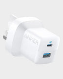 ANKER | 323 Mobile Charger 33W PD Anker 310 USB-C to Lightning Cable (3ft) Included White | B2331K21