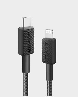 ANKER | 322 USB-C to Lightning Cable 6ft Black | A81B6H11