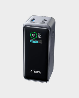 ANKER | Prime 20000mAh Power Bank 200W 2x USB-C 1x USB-A 100W Input Smart Display Black | A1336011