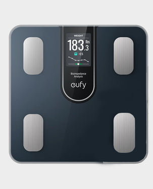ANKER | Eufy Smart Scale C20 Body Composition Scale BMI Bluetooth 16 Health Metrics Black | T9130011