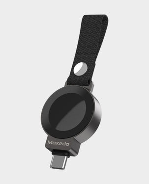 MOXEDO | Portable Watch Charger Wireless Magnetic Charger USB-C Connector for Apple Watch Black | MX-SWC013