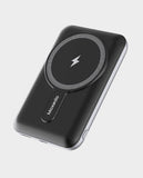 MOXEDO | Porta Go 15W Wireless Charging Power Bank 10000mAh 20W USB-C USB-A Charging Port Foldable Kickstand Black | MX-WPB019