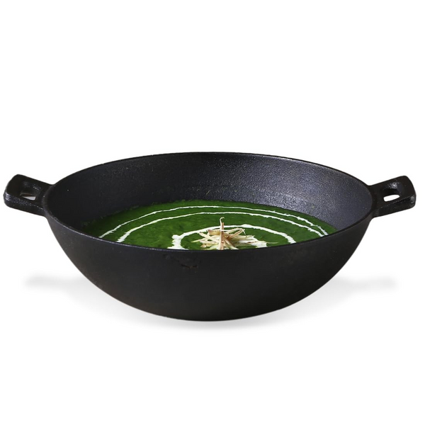 WONDERCHEF | Forza Cast Iron Kadhai 26cm Black | 63153474