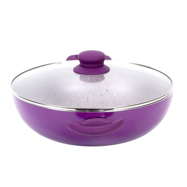 WONDERCHEF | Wok with Lid Royal Velvet 24 cm Purple | 63152112