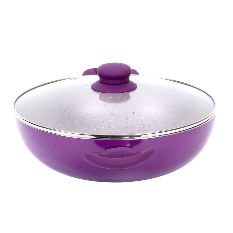 WONDERCHEF | Wok with Lid Royal Velvet 24 cm Purple | 63152112