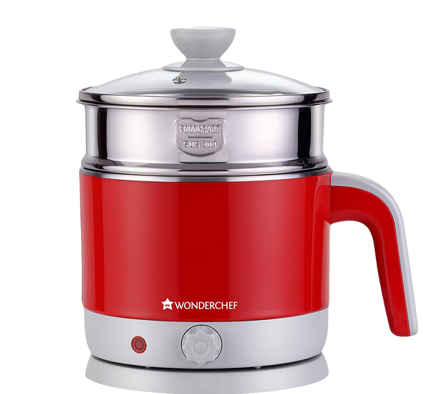 WONDERCHEF | Luxe Multi Cook 1.2 Ltrs Electric Kettle 1000w |  63153696
