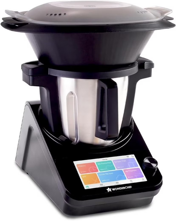 WONDERCHEF | Kitchen Robot All-in-One Food Processor Black & Steel | 63154896