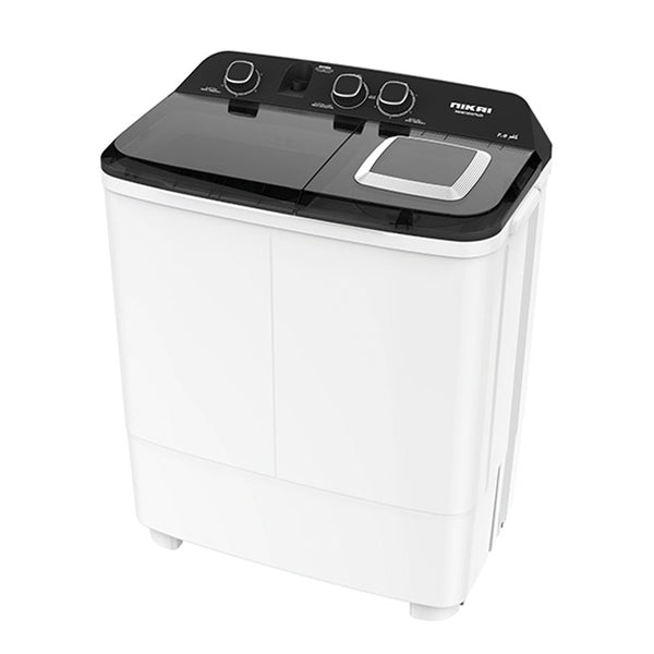 NIKAI | Top Load Twin Tub Washing Machine 7 kg White | NWM700SPN2B