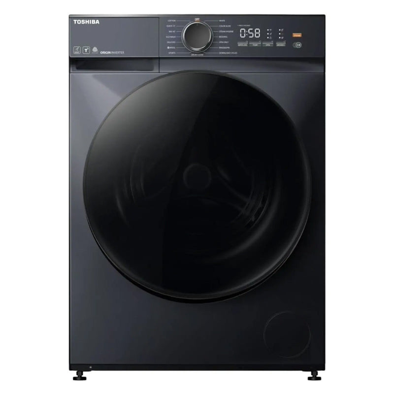 TOSHIBA | 9 kg Front Load Washing Machine 1400 RPM Grey | TW-T21BU100UWB
