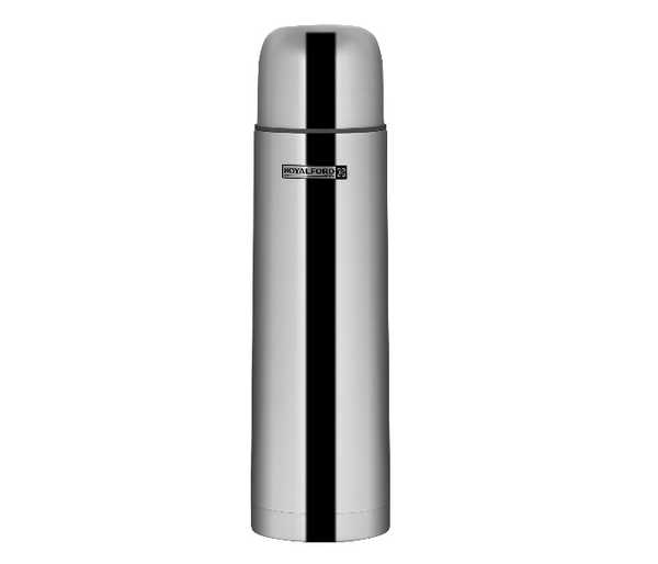 ROYALFORD | 1Ltrs Stainless Steel Vacuum Bottle Silver | RF4948