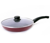 ROYALFORD | 24cm Fry Pan with Lid Red | RF2951