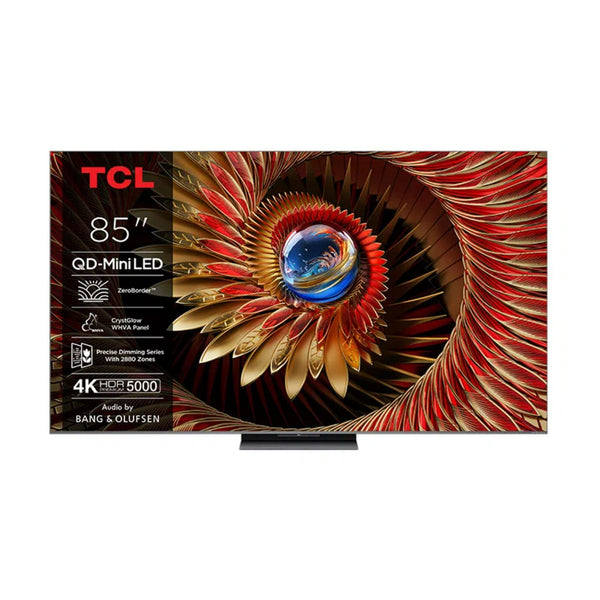 TCL | 85 inches 4K Smart Mini QLED Google TV | 85C8K
