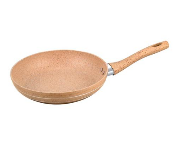 ROYALFORD | 20CM Marble Coated Smart Fry Pan Beige | RF9461BGE