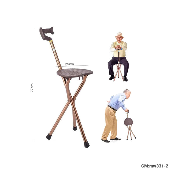 Walking Cane Stool For The Elderly | mw331-2