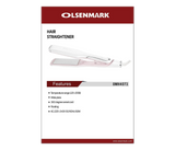 OLSENMARK | Hair Straightener - White | OMH4073