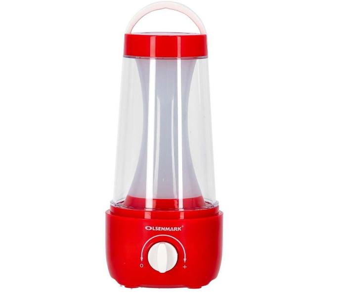 OLSENMARK | 72 Pieces 10 Watts Rechargeable Led Dimmable Lantern - Red And White | OME2792