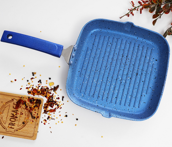 ROYALFORD | 26Cm Extra Grill Pan Blue | Rf8382