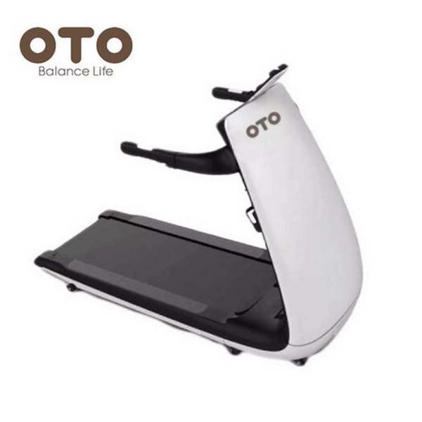 OTO | Antelope Foldable Treadmill With Cushion System White | AL-1000