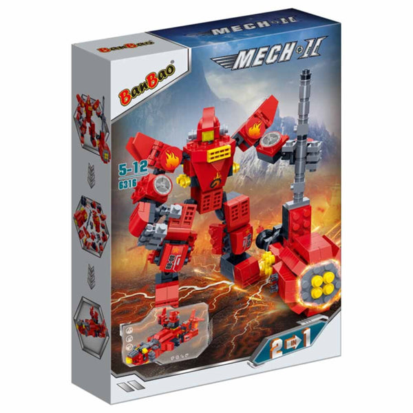 BANBAO | Mech II 2 in 1 Building Toy 351 Pcs | 6316
