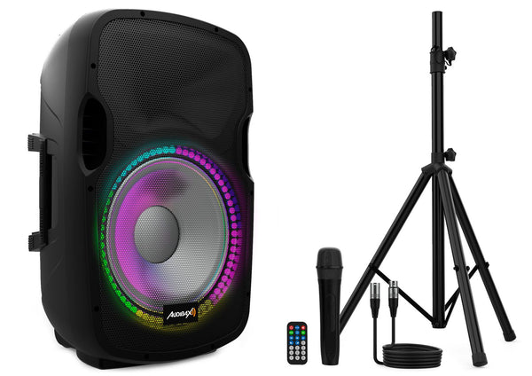 AUDIBAX | 15" 2 Way Active Speaker | Party 15