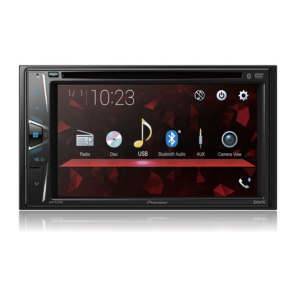 PIONEER | Car 6.2-3inch Multimedia AV Receiver with Bluetooth, USB & Android Smartphone | AVH-G225BT