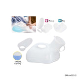 Portable Toilet Urinal for Men & Women Pee Bottle with a Lid & Funnel | cw323-2