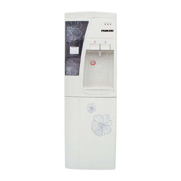 NIKAI | Hot & Cold Water Dispenser with Vabinet White | NWD1208C1