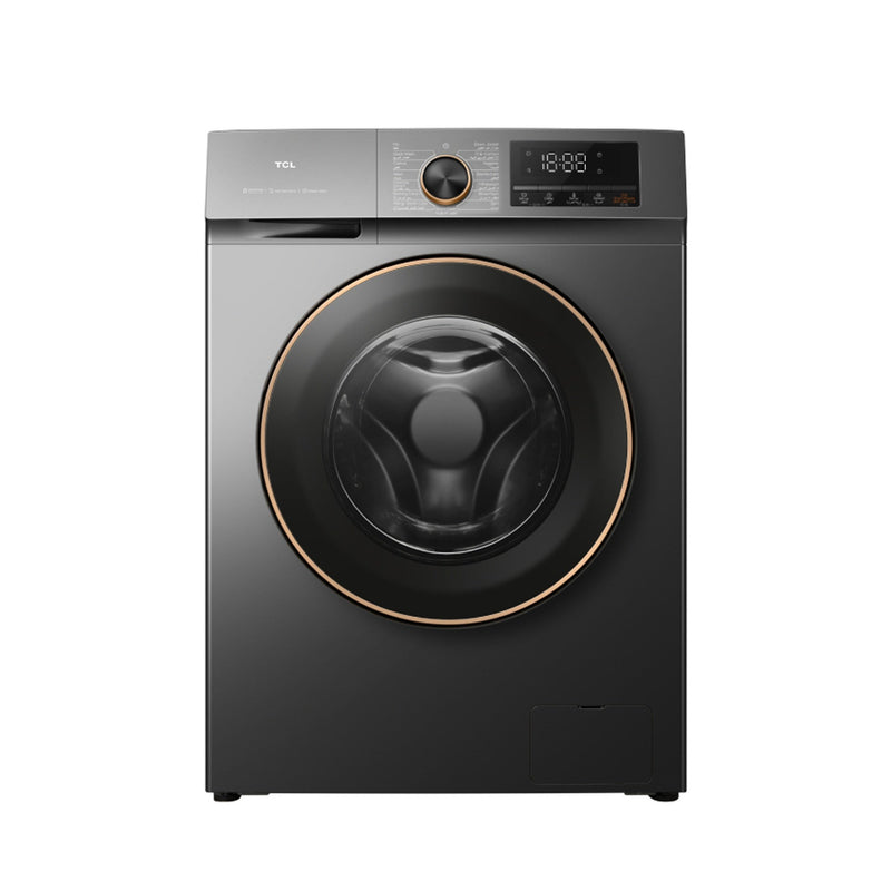 TCL | Front Load Washing Machine 8 kg 1200 RPM | P208FLG