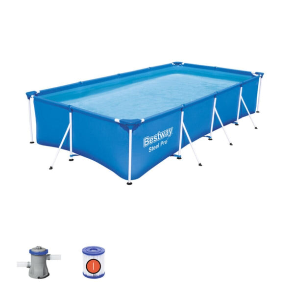 BESTWAY | Steel Pro 13'1" x 6'11" x 32"/4.00m x 2.11m x 81cm Pool | BES115TOY00107