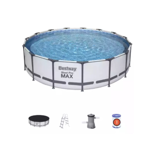 BESTWAY | Steel Pro Max 15' x 42"/4.57m x 1.07m Pool Set | BES115TOY00985