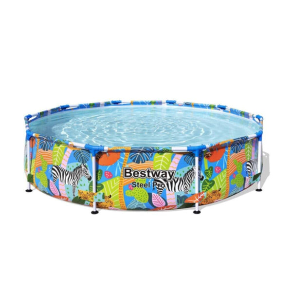 BESTWAY | Steel Pro Safari Pool 10' x 26"/3.05m x 66cm | BES115TOY01082