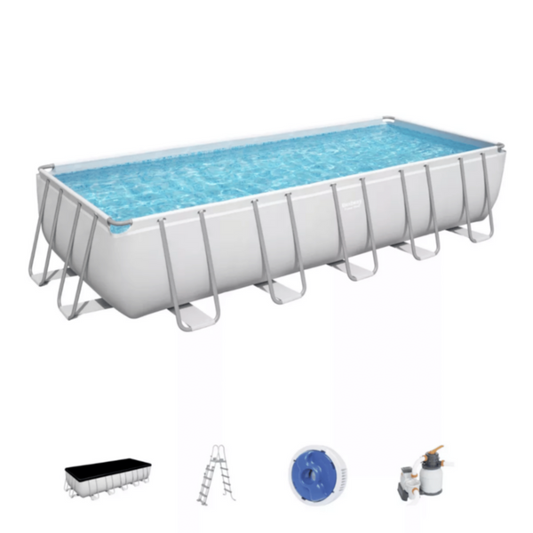 BESTWAY | Rectangular Pool Set 21' x 9' x 52" | BES115TOY01420