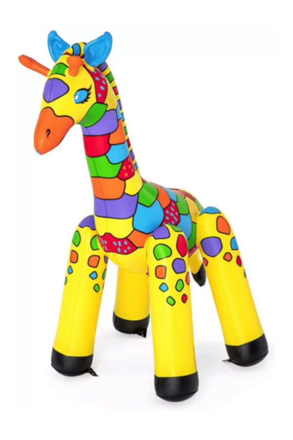 BESTWAY | Jumbo Giraffe Sprinkler 56" x 41" x 6'6"/1.42m x 1.04m x 1.98m | BES115TOY01534