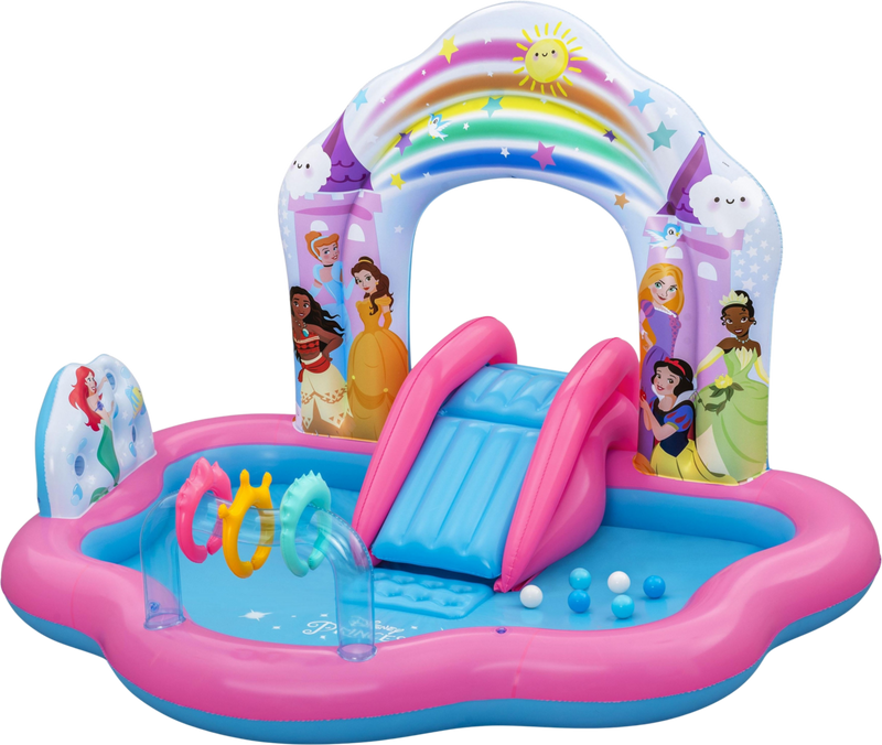BESTWAY | Disney Princess Magical World Water Play Center 221x193x140cm | BES115TOY01863