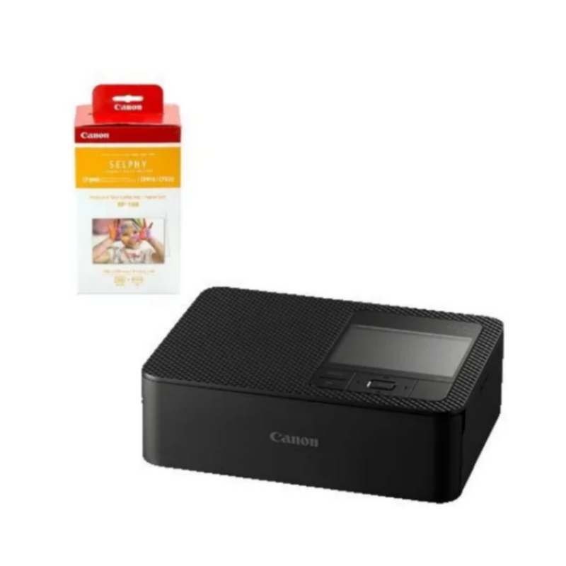 CANON | Selphy Photo Printer Black + Color Ink | CP1500 BK + RP-108 BUNDLE