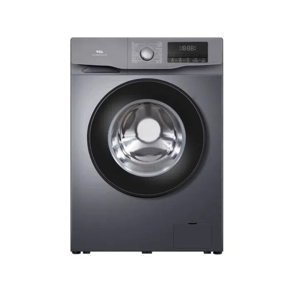 TCL | Front Load Washing Machine 7 kg 1000 RPM Metal Grey | P607FLS