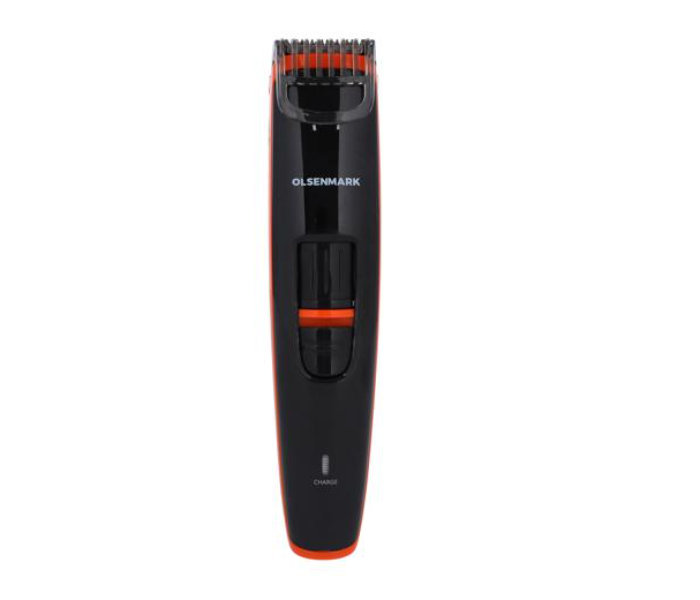 OLSENMARK | 600Mah Cordless Rechargeable Beard Trimmer - Black And Orange | OMTR4088