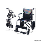 Folding Manual Wheelchair | wh311-6
