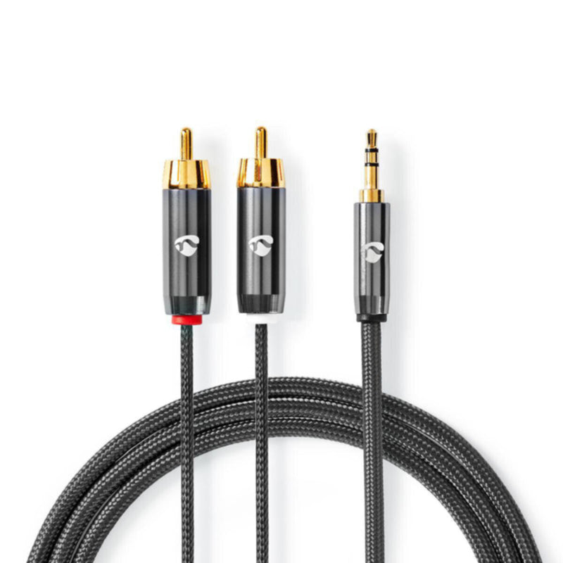 NEDIS | Stereo to Audio Cable Gold Plated 2m | CATB22200GY20