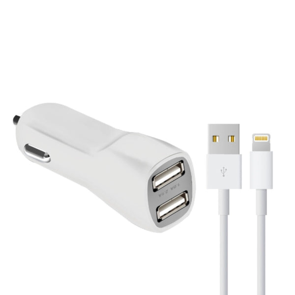 NYORK | USB Lightning International Car Charger Dual Port Adapter | CC-630