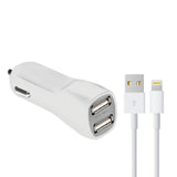 NYORK | USB Lightning International Car Charger Dual Port Adapter | CC-630