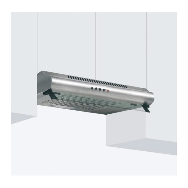 GLEMGAS | Traditional Flat Cooker Hood, 60 cm | GHC65IX