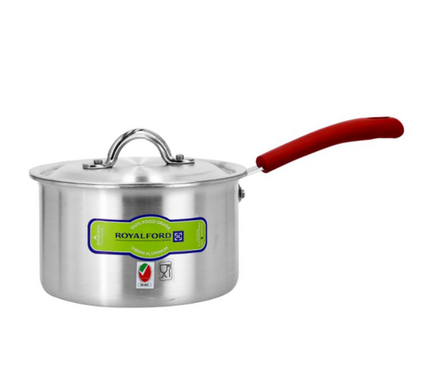 ROYALFORD | 16CM Aluminum Saucepan with Bakelite Handle Silver | RF10096