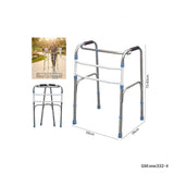 Foldable Walker for Elderly & Patients | mw332-4