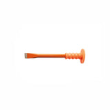 CLARKE | Concrete Pointed Chisel 12 inch Powder Coated With Orange Color Fibre Grip Heavy Duty Guard | CPG12C