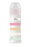 CHICCO | Baby Well Being Feeding Bottle For Girls - White - 250ML - Medium Flow - Silicone | 28623110000