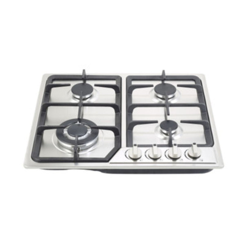CLIKON | Four Burner Stainless Steel Glass Hob | CK4293