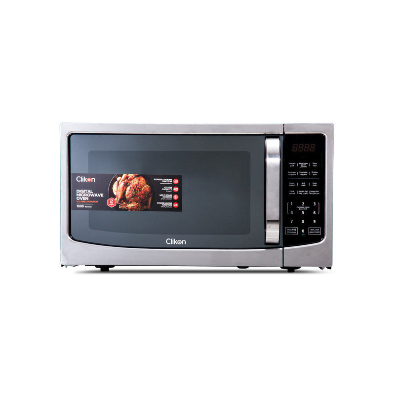 CLIKON | Digital Microwave Oven With Grill 43L 1500W | CK4330