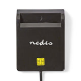 NEDIS | Smartcard Reader, USB 2.0 Black | CRDRU2SM2BK